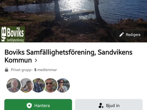 FACEBOOKGRUPP TILLGÄNGLIG